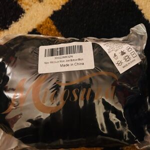 Micosuza Black Swim Skirt